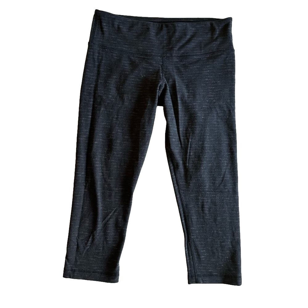 Lululemon High-Rise Wunder Under Luxtreme Leggings 21" Grey Size 10 Yoga Lounge